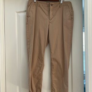 LOFT Khaki Monroe Slim pants